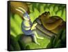 It's a Jungle Out There-Chris Miles-Framed Stretched Canvas