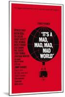 "It's a Mad, Mad, Mad, Mad World" 1963, Directed by Stanley Kramer-null-Mounted Giclee Print