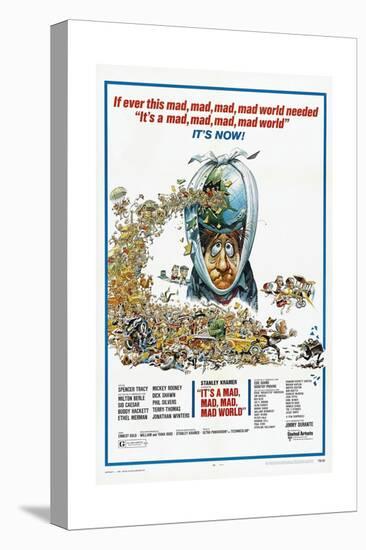 It's a Mad Mad Mad Mad World, 1963-null-Stretched Canvas