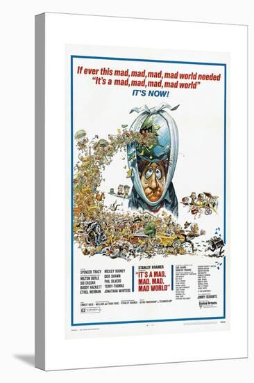 It's a Mad Mad Mad Mad World, 1963-null-Stretched Canvas