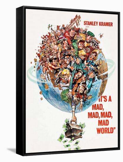 It's a Mad Mad Mad Mad World, 1963-null-Framed Stretched Canvas