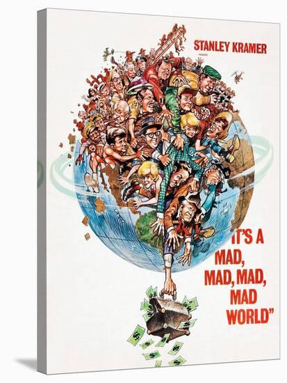 It's a Mad Mad Mad Mad World, 1963-null-Stretched Canvas