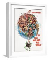 It's a Mad Mad Mad Mad World, 1963-null-Framed Giclee Print