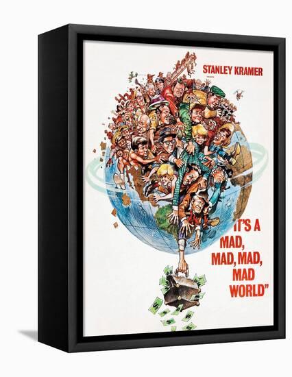 It's a Mad Mad Mad Mad World, 1963-null-Framed Stretched Canvas