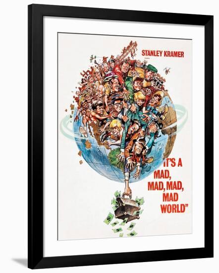 It's a Mad Mad Mad Mad World, 1963-null-Framed Giclee Print