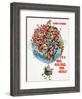 It's a Mad Mad Mad Mad World, 1963-null-Framed Giclee Print