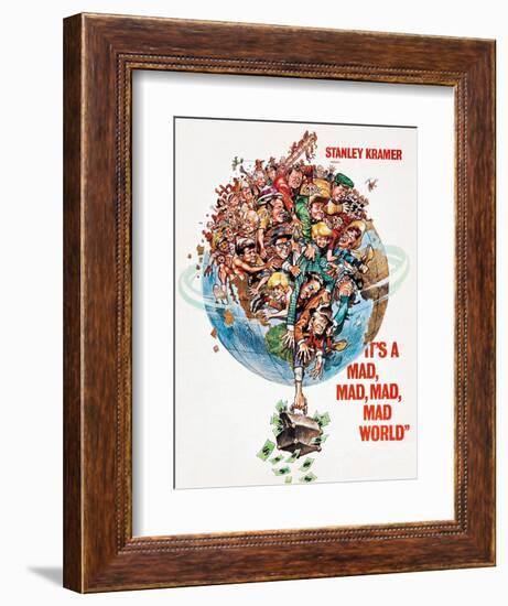 It's a Mad Mad Mad Mad World, 1963-null-Framed Giclee Print