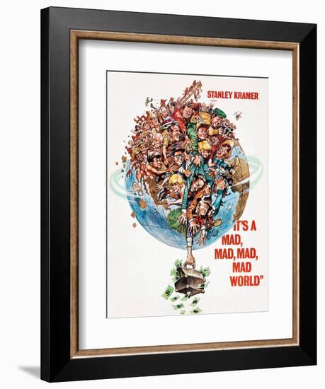 It's a Mad Mad Mad Mad World, 1963-null-Framed Giclee Print