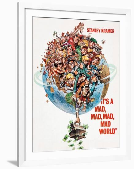 It's a Mad Mad Mad Mad World, 1963-null-Framed Giclee Print