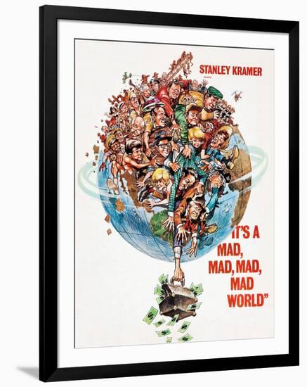 It's a Mad Mad Mad Mad World, 1963-null-Framed Giclee Print