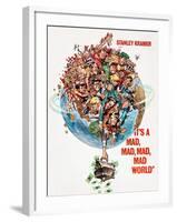 It's a Mad Mad Mad Mad World, 1963-null-Framed Giclee Print