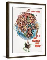 It's a Mad Mad Mad Mad World, 1963-null-Framed Giclee Print