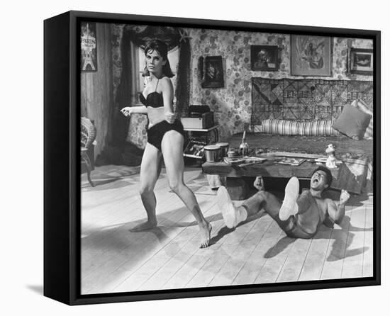 It's a Mad Mad Mad Mad World-null-Framed Stretched Canvas