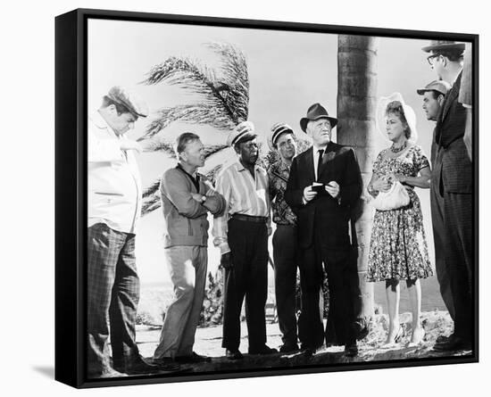 It's a Mad Mad Mad Mad World-null-Framed Stretched Canvas