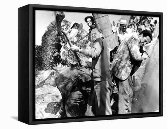 It's a Mad Mad Mad Mad World-null-Framed Stretched Canvas