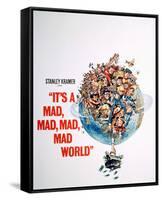 It's a Mad Mad Mad Mad World-null-Framed Stretched Canvas