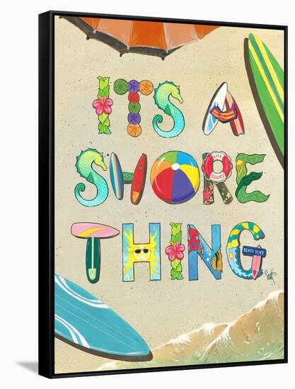 It’S a Shore Thing-Scott Westmoreland-Framed Stretched Canvas