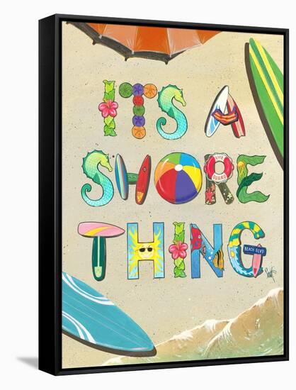 It’S a Shore Thing-Scott Westmoreland-Framed Stretched Canvas