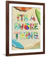 It’S a Shore Thing-Scott Westmoreland-Framed Art Print