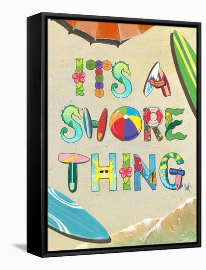 It’S a Shore Thing-Scott Westmoreland-Framed Stretched Canvas