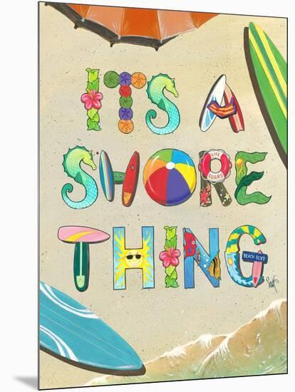 It’S a Shore Thing-Scott Westmoreland-Mounted Art Print