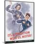 It's A Tradition With Us, Mister!-J^ Howard Miller-Mounted Art Print