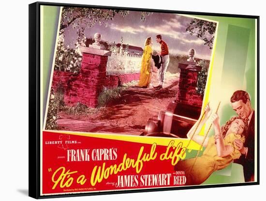 It's a Wonderful Life, 1946-null-Framed Stretched Canvas