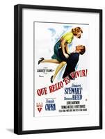 It's a Wonderful Life, (AKA Que Bello Es Vivir!), Spanish Poster Art, 1946-null-Framed Art Print