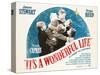 It's a Wonderful Life, British 2007 Re-Release Posters, 1946-null-Stretched Canvas