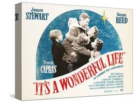 It's a Wonderful Life, British 2007 Re-Release Posters, 1946-null-Stretched Canvas