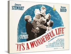It's a Wonderful Life, British 2007 Re-Release Posters, 1946-null-Stretched Canvas