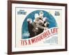 It's a Wonderful Life, British 2007 Re-Release Posters, 1946-null-Framed Art Print