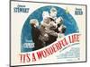 It's a Wonderful Life, British 2007 Re-Release Posters, 1946-null-Mounted Art Print