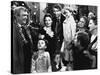 It's a Wonderful Life de FranckCapra avec James Stewart et Donna Reed 1946 famille devant un arbre-null-Stretched Canvas