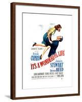 It's a Wonderful Life, Donna Reed, James Stewart, 1946-null-Framed Photo