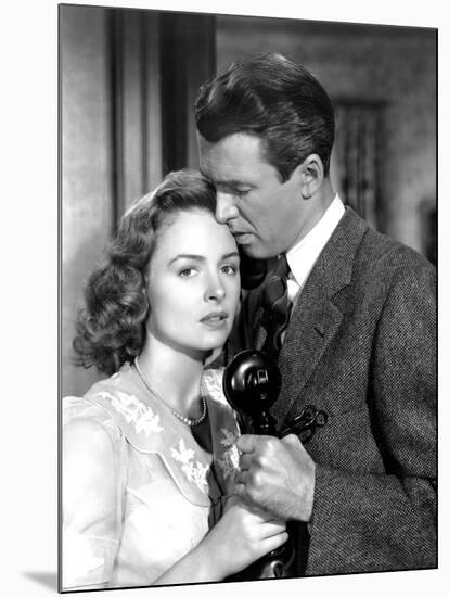 It's a Wonderful Life, Donna Reed, James Stewart, 1946-null-Mounted Photo