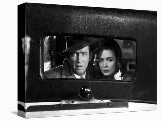 It's a Wonderful Life, Donna Reed, James Stewart, 1946-null-Stretched Canvas