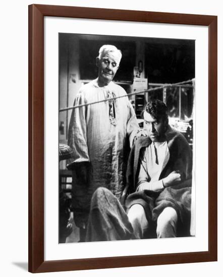 It's A Wonderful Life, Henry Travers, James Stewart, 1946-null-Framed Photo