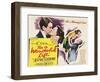 It's a Wonderful Life, James Stewart, Donna Reed, Donna Reed, James Stewart on Poster Art, 1946-null-Framed Art Print