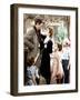 It's a Wonderful Life, Jimmy Hawkins, James Stewart, Donna Reed, CArol Coomes, Larry Simms, 1946-null-Framed Photo