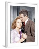 It's a Wonderful Life, L-R: Donna Reed, James Stewart, 1946-null-Framed Photo