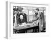 It's A Wonderful Life, Lionel Barrymore, Frank Hagney, James Stewart, 1946-null-Framed Photo