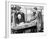 It's A Wonderful Life, Lionel Barrymore, Frank Hagney, James Stewart, 1946-null-Framed Photo