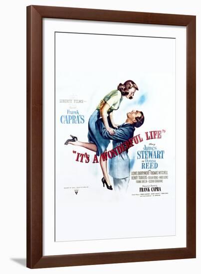 It's a Wonderful Life - Movie Poster Reproduction-null-Framed Photo