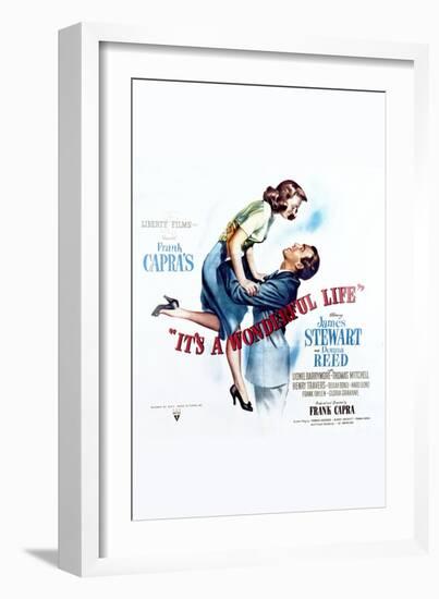 It's a Wonderful Life - Movie Poster Reproduction-null-Framed Photo