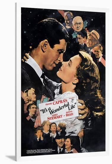 It's a Wonderful Life, Nose to Nose, 1946-null-Framed Art Print