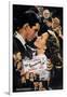 It's a Wonderful Life, Nose to Nose, 1946-null-Framed Art Print