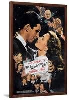 It's a Wonderful Life, Nose to Nose, 1946-null-Framed Art Print