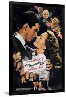 It's a Wonderful Life, Nose to Nose, 1946-null-Framed Art Print