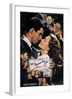 It's a Wonderful Life, Nose to Nose, 1946-null-Framed Art Print